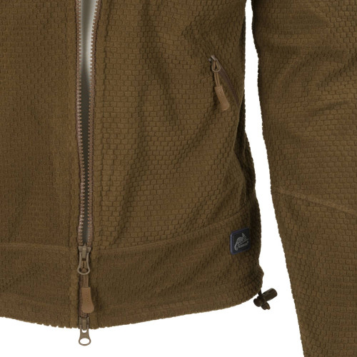 HELIKON TEX ALPHA TACTICAL Grid LWH OUTDOOR FLEECE Veste Jacket Shadow Grey