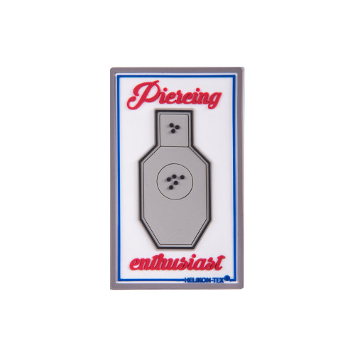 "Piercing Enthusiast" Patch - PVC Detail 1